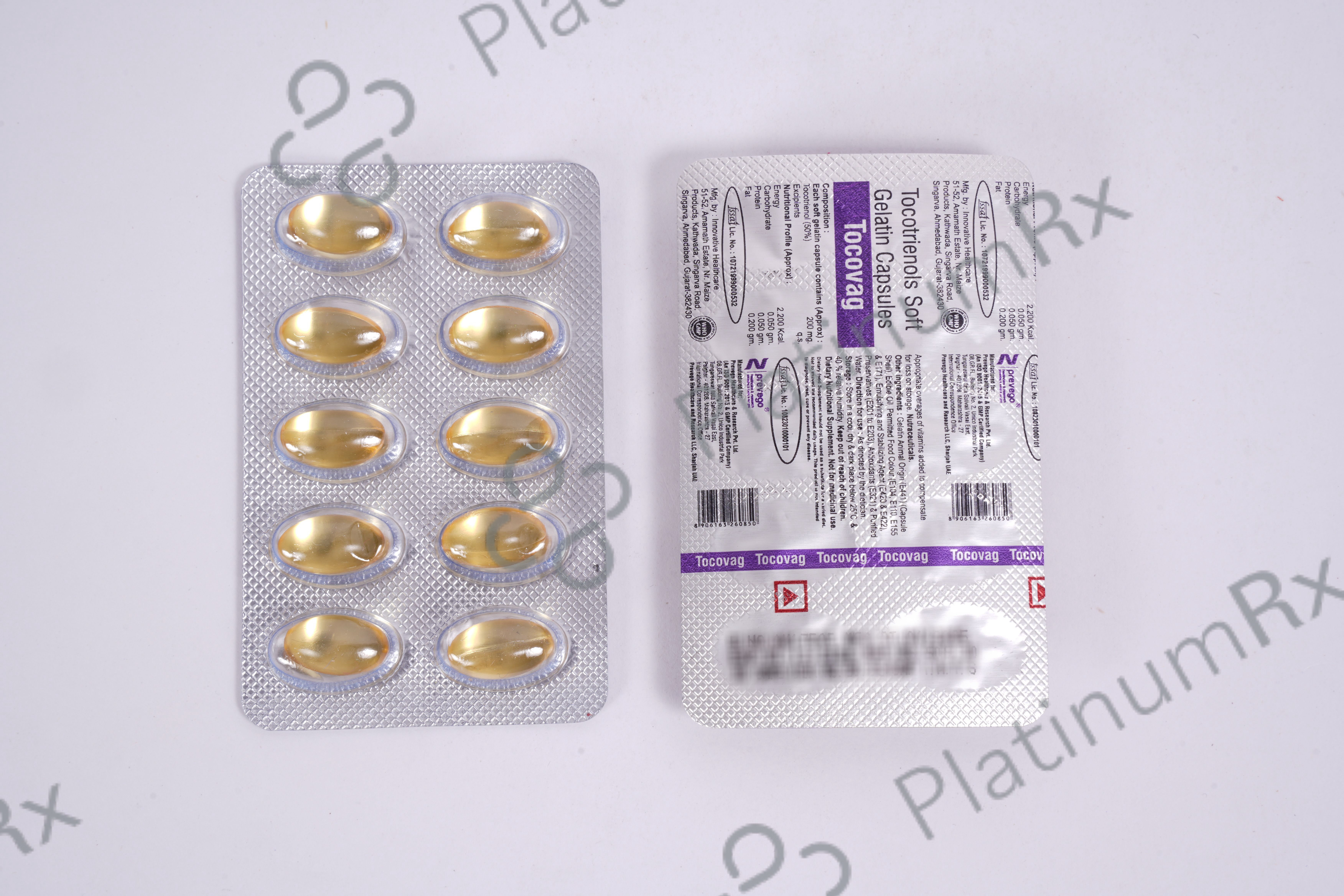 Tocovag 200mg Capsule 10s