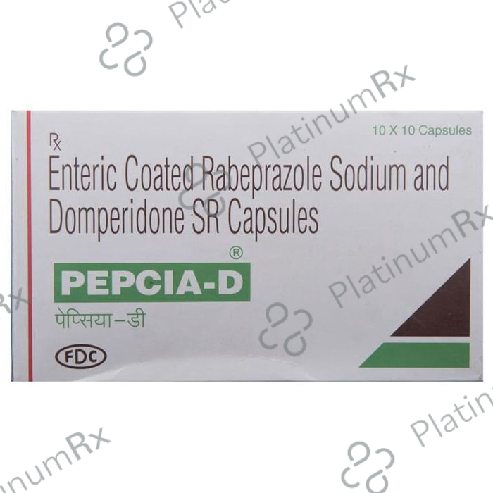 Pepcia D 30/20mg Capsule SR 10s