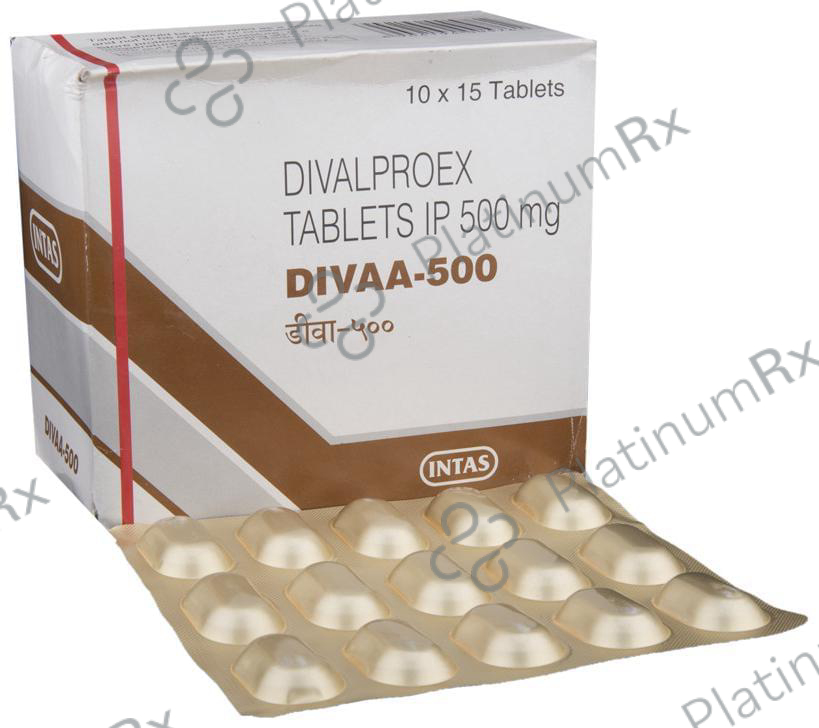 Divaa 500mg Tablet 15s