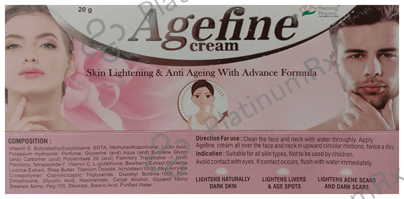 Healing Pharma Agefine Cream 20gm
