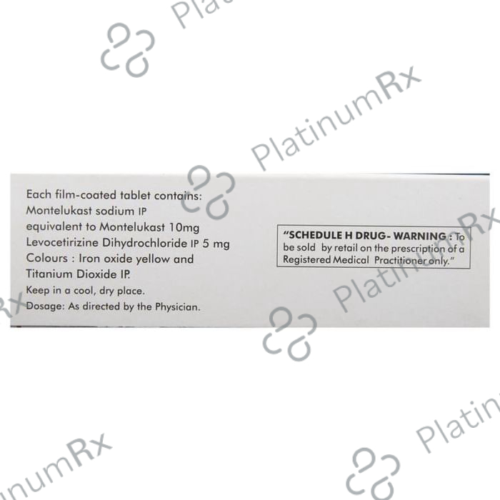 Allercet M 5/10mg Tablet 10s