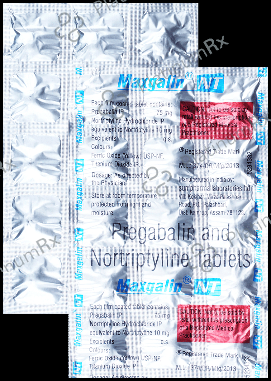 Maxgalin NT Tablet 15 Tablet