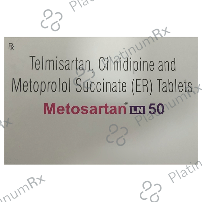 Metosartan LN 50mg Tablet ER 10s