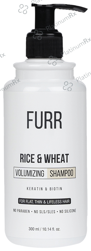 Furr Rice and Wheat Volumizing Shampoo 300 ml