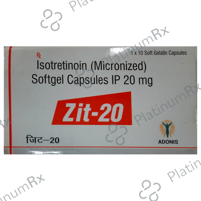 Zit 20 Softgel Capsule