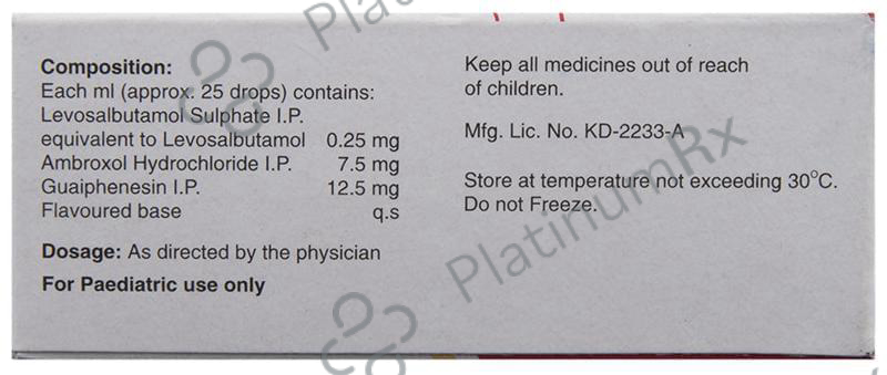 Ascoril LS Oral Drops 15ml