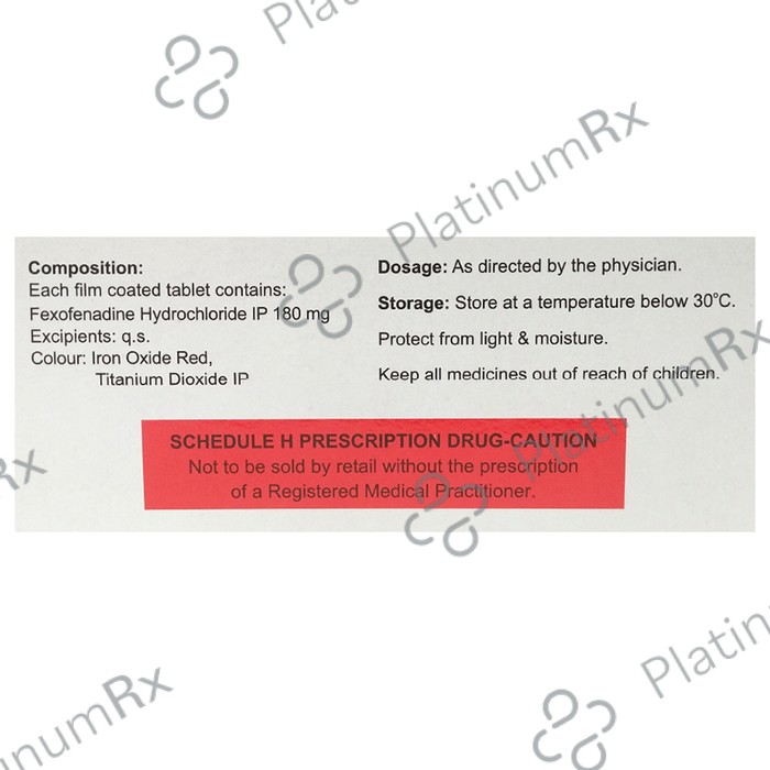 Fexofred 120 Tablet