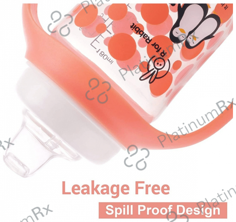 R for Rabbit Penguin Spout Cup Orange