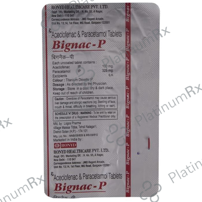 Bignac P Tablet