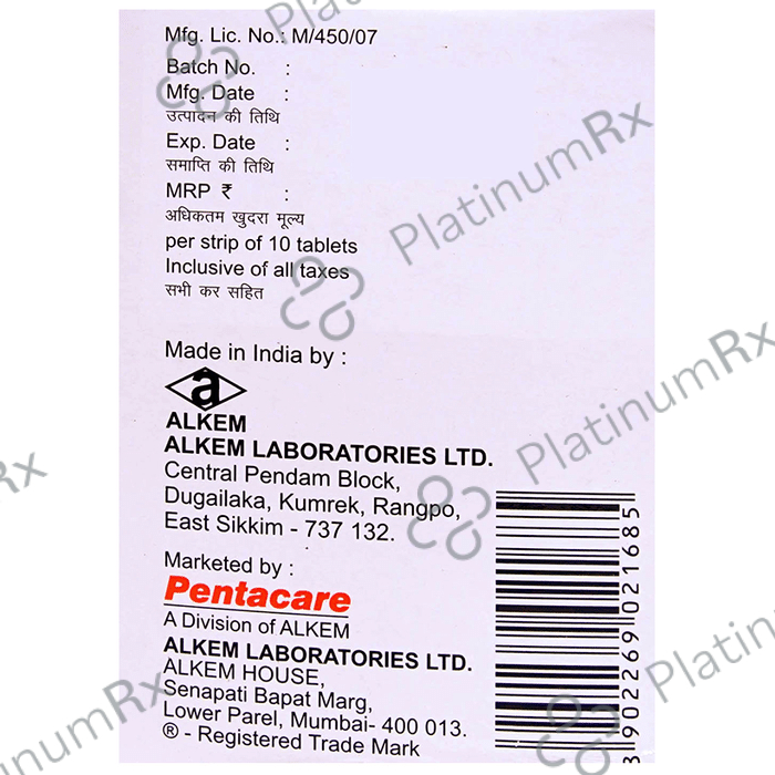 Ceham 500mg Tablet 10s