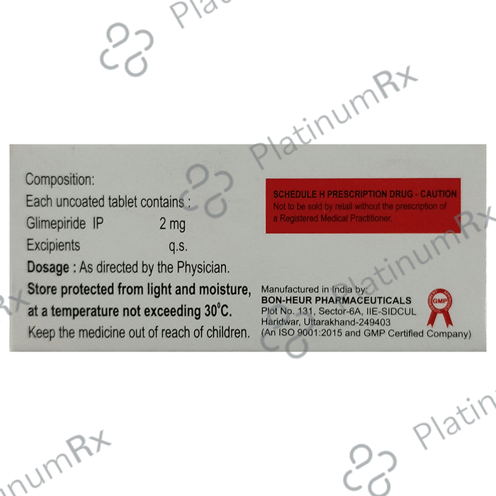 Glimecaid 2 Tablet