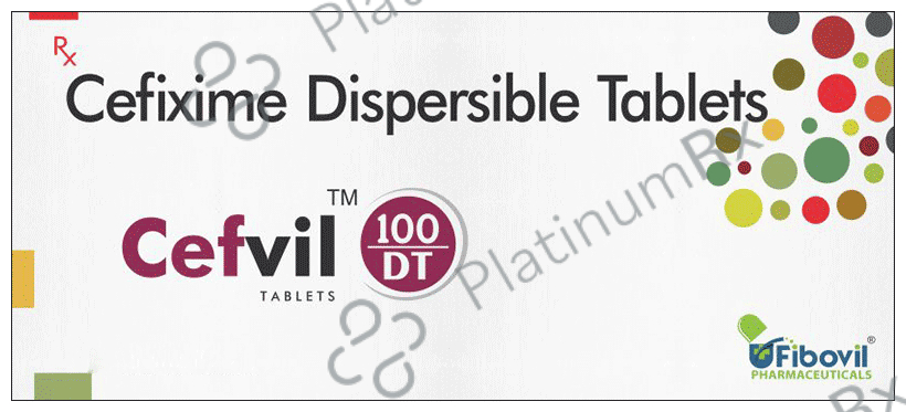 Cefvil 100 DT Tablet
