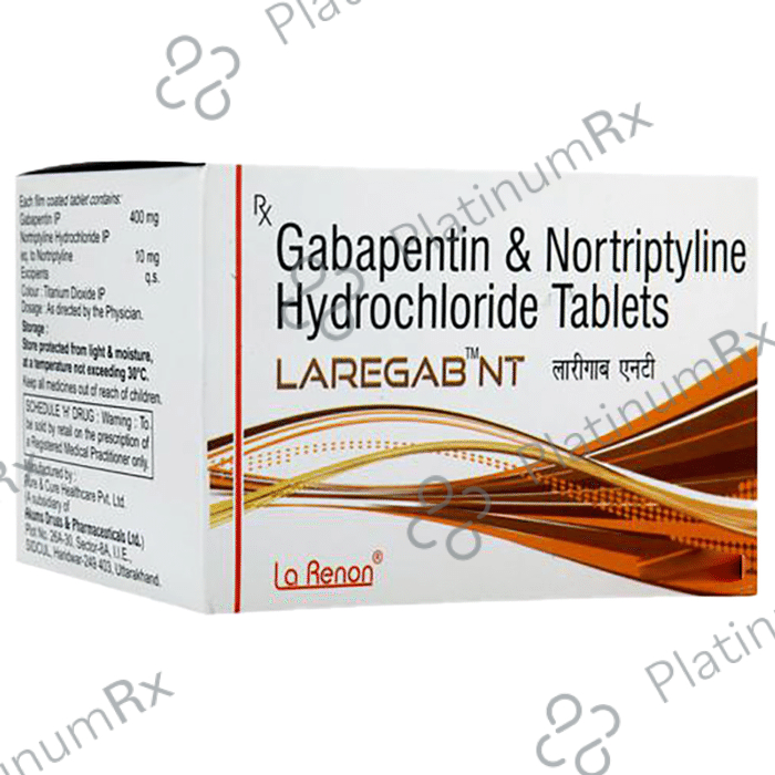 Laregab NT 400/10mg Tablet 10s