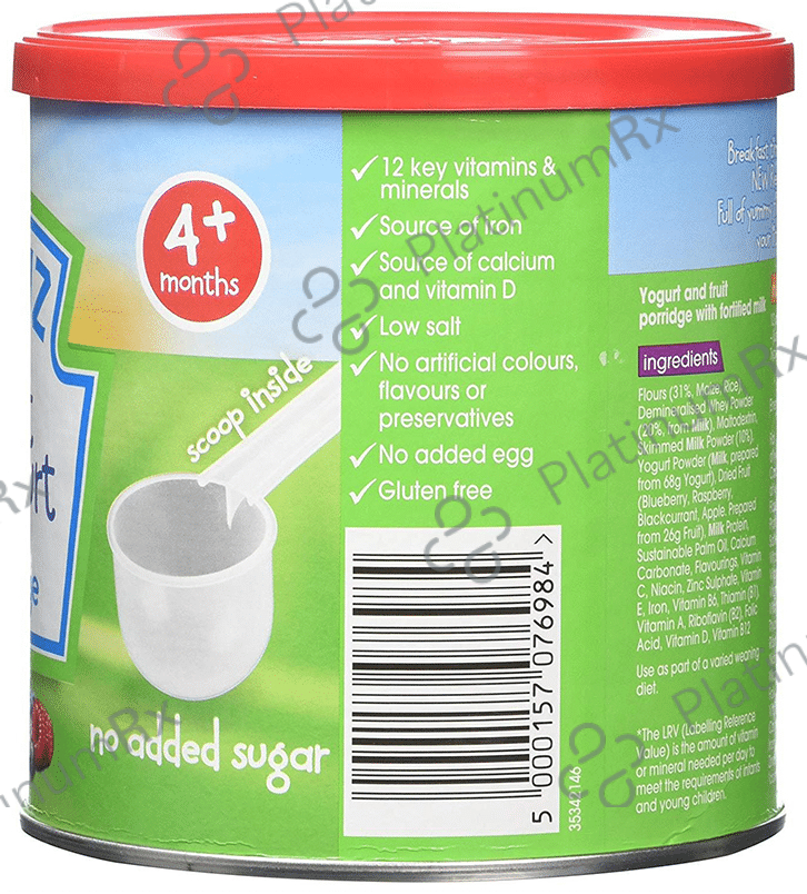 Heinz Porridge Fruit & Yogurt 240 gm