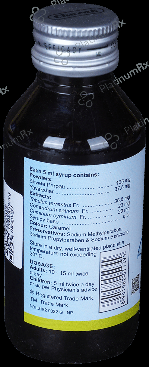 Charak Alka 5 Syrup 100ml