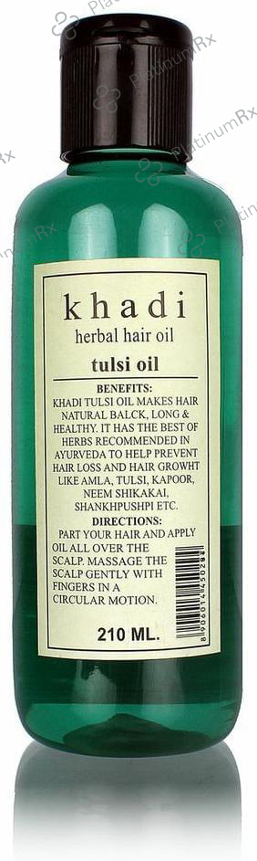 Khadi Herbal Tulsi Hair Oil 210 ml