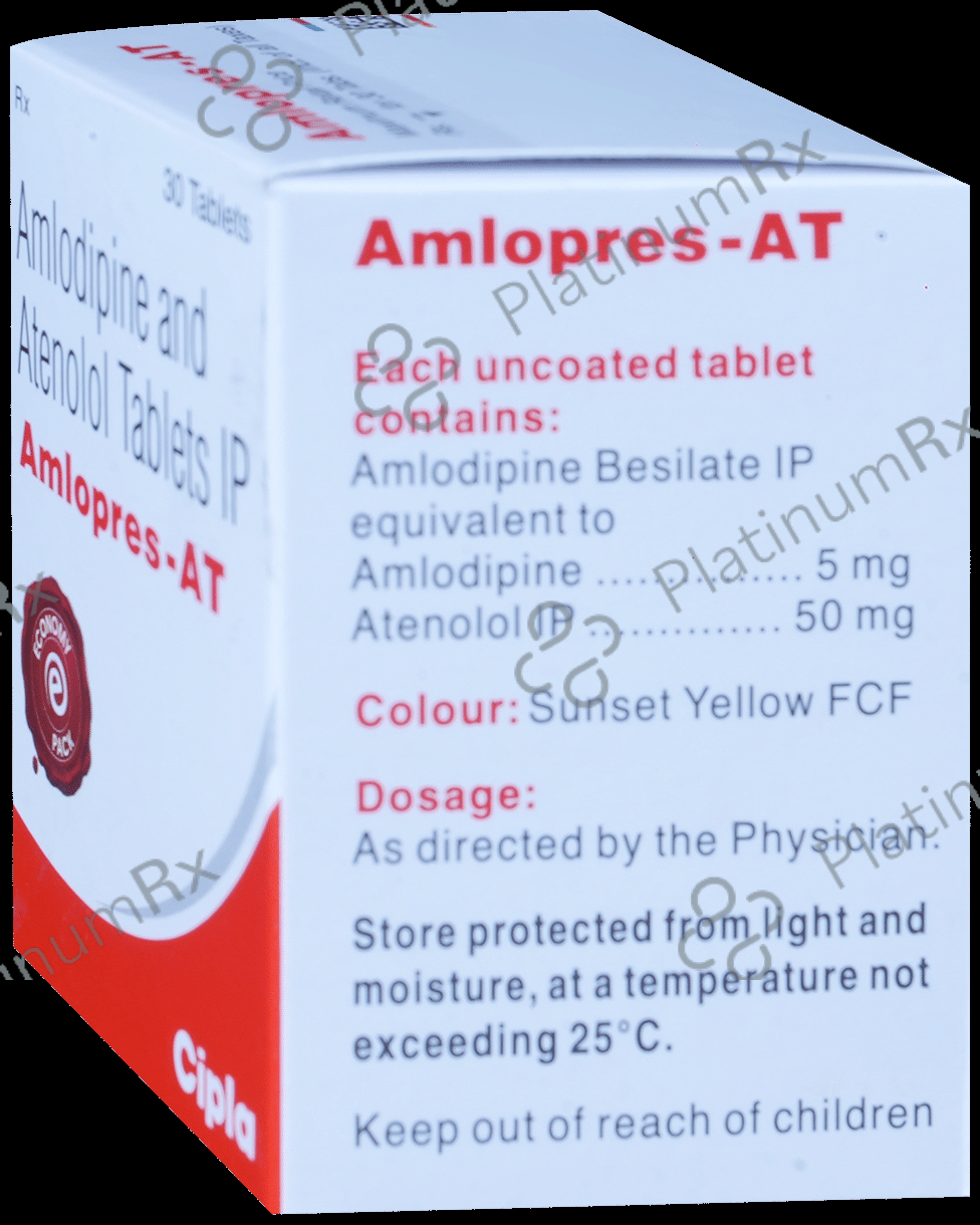 Amlopres AT 5/50mg Tablet 30s