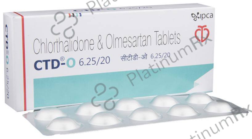 CTD O 6.25/20mg Tablet 10s