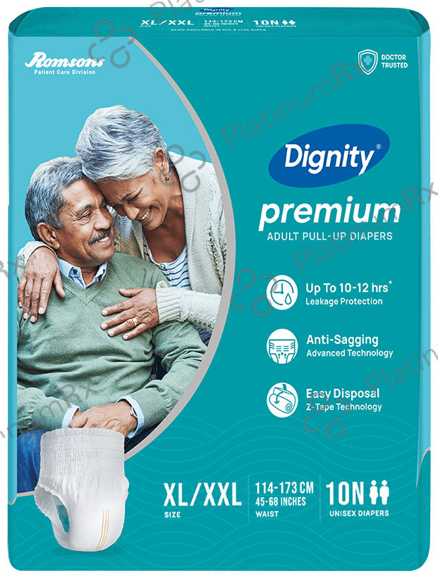 Dignity Premium Adult Pull-Up Diaper (10 Each) XL-XXL 3 diapers