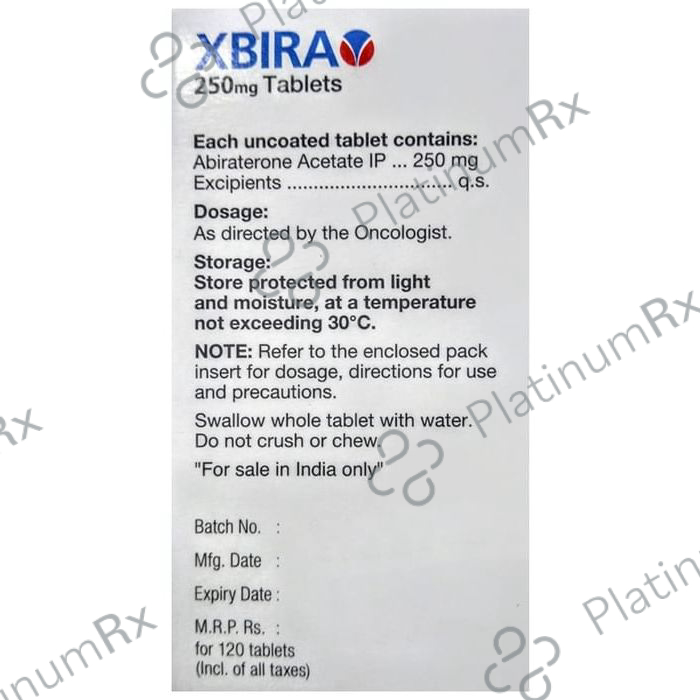 Xbira 250mg Tablet
