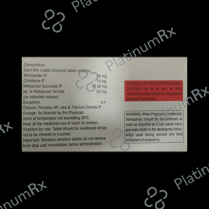 Metosartan LN 50mg Tablet ER 10s