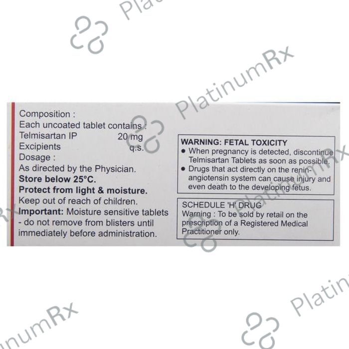 Temsan 20mg Tablet 15s