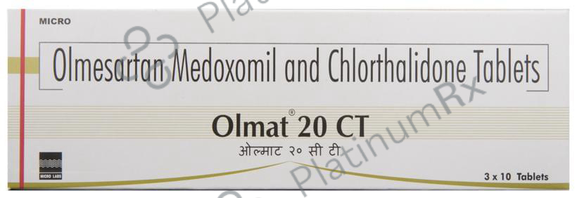 Olmat 20 CT Tablet 10 tablets