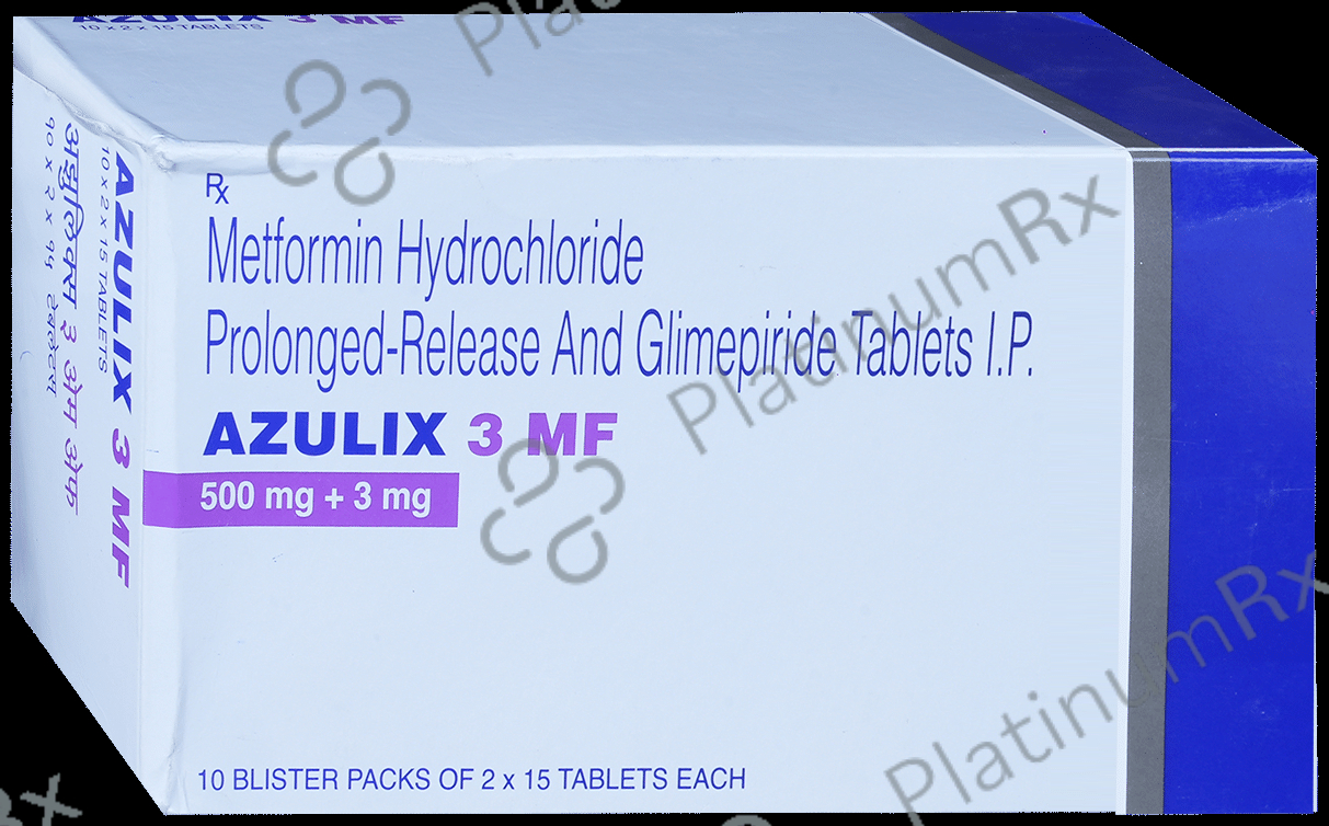 Azulix 3 MF 3/500mg Tablet PR 15s