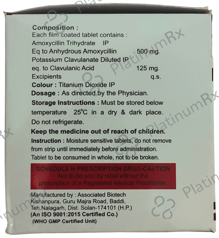 Moxydale-CV 625 Tablet