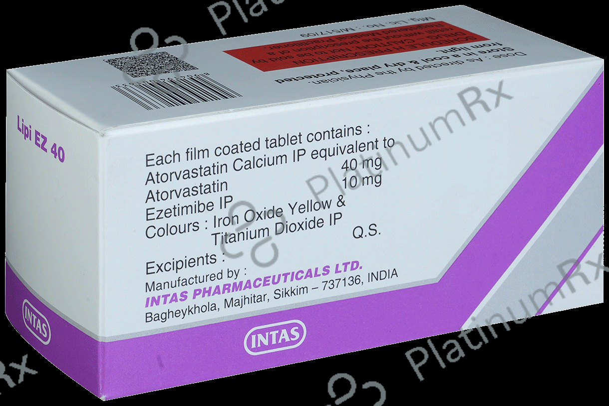 Lipi EZ 40/10mg Tablet 10s