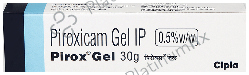Pirox 0.5% Gel 30gm