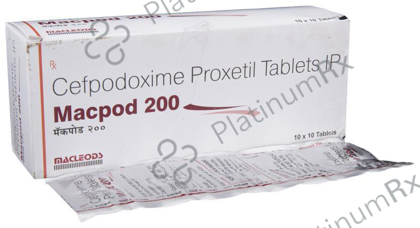 Macpod 200mg Tablet 10s