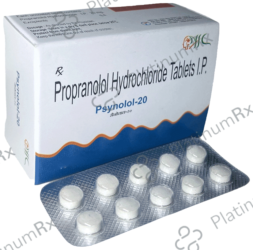 Psynolol 20 Tablet