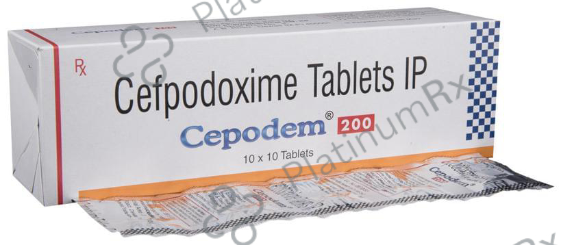 Cepodem 200mg Tablet 10s