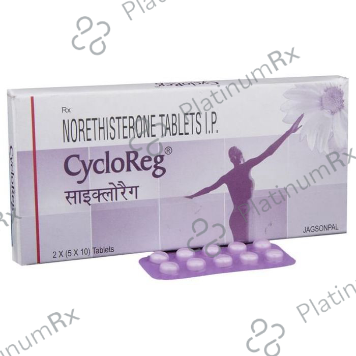 Cycloreg 5mg Tablet 10s