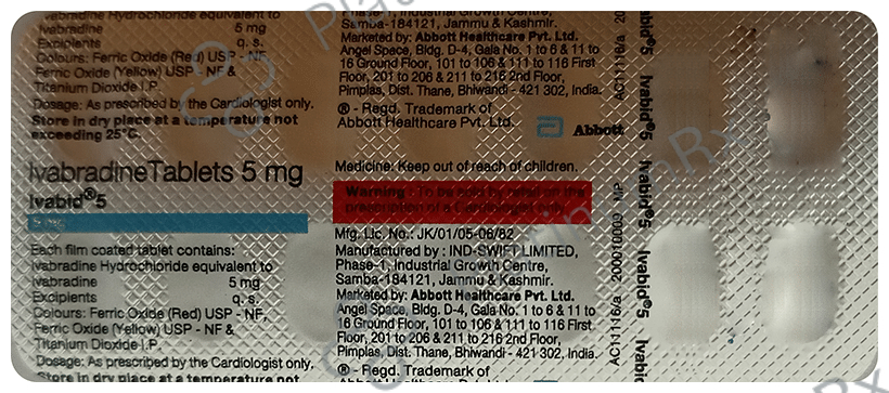 Ivabid 5mg Tablet 14s