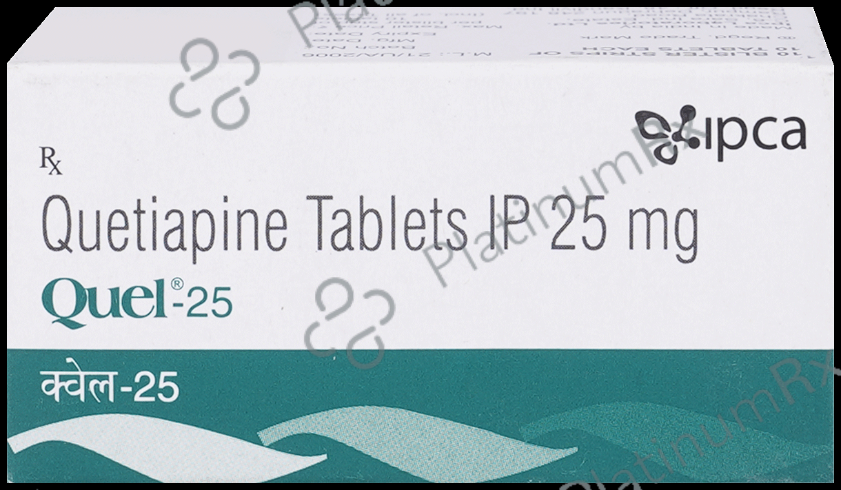 Quel 25mg Tablet 10s