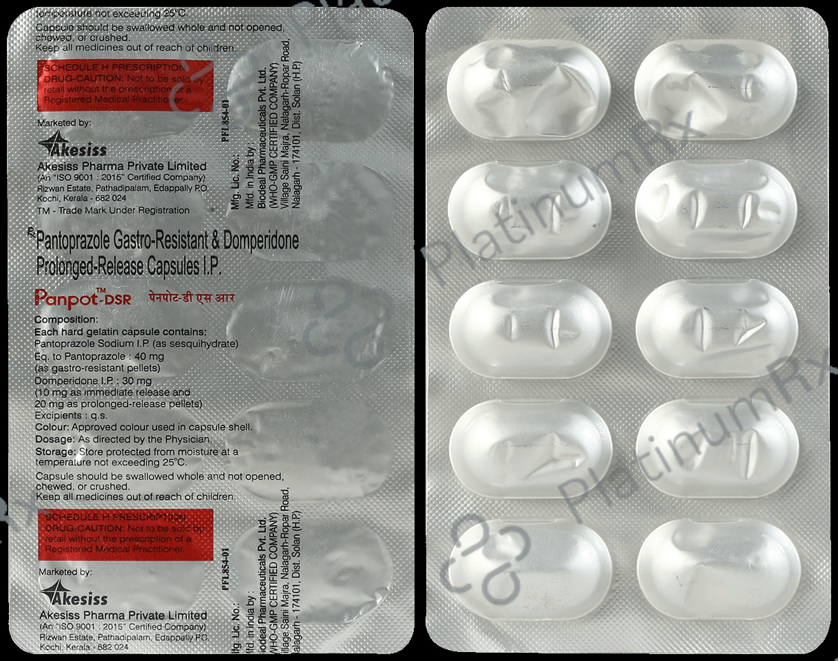 Panpot DSR 30/40mg Tablet 10s