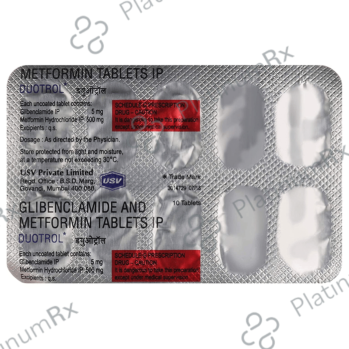 Duotrol 5/500mg Tablet 10s