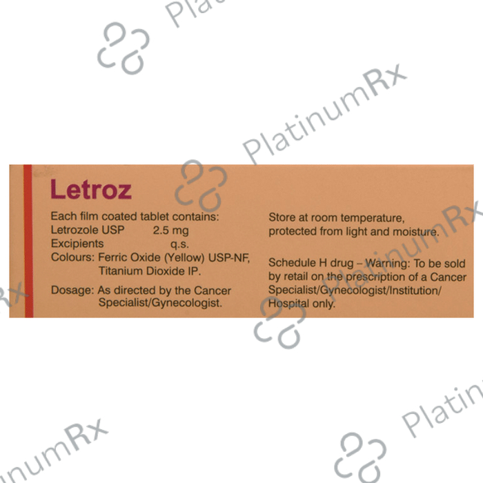 Letroz 2.5mg Tablet 30s