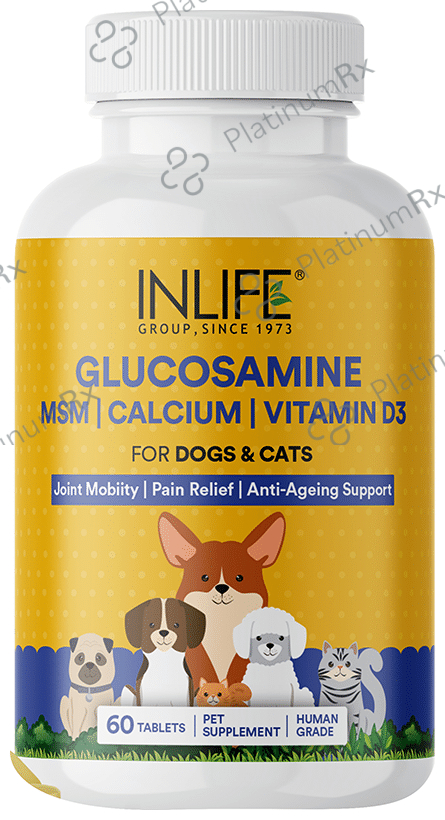 Inlife Glucosamine for Pet Supplement Tablet