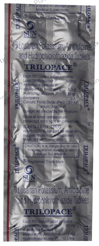 Trilopace Tablet 10s
