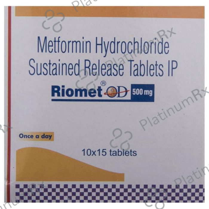 Riomet OD SR 500mg Tablet 15s