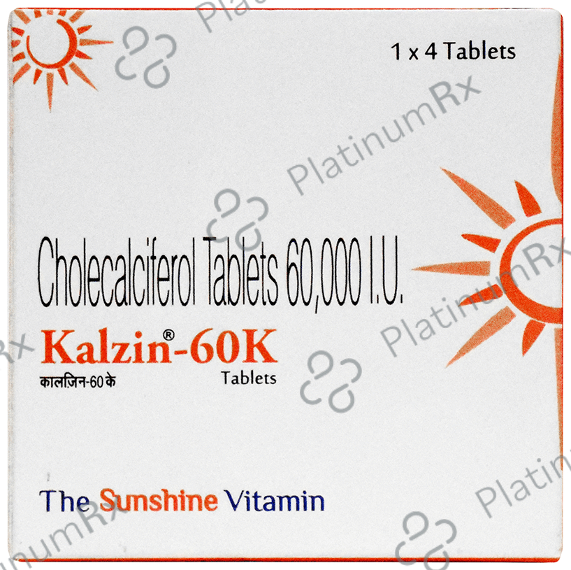 Kalzin 60K Tablet