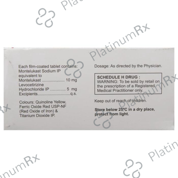 Criz M 5/10mg Tablet 10s