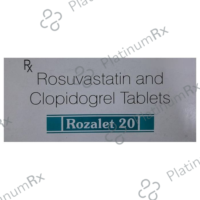 Rozalet 20 75/20mg Tablet 10s