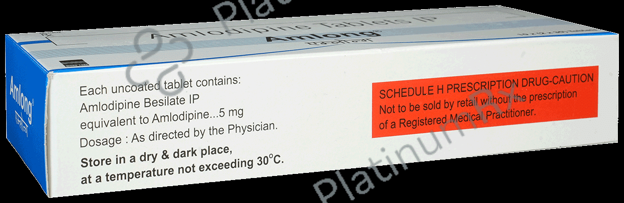 Amlong 100mg Tablet 30s