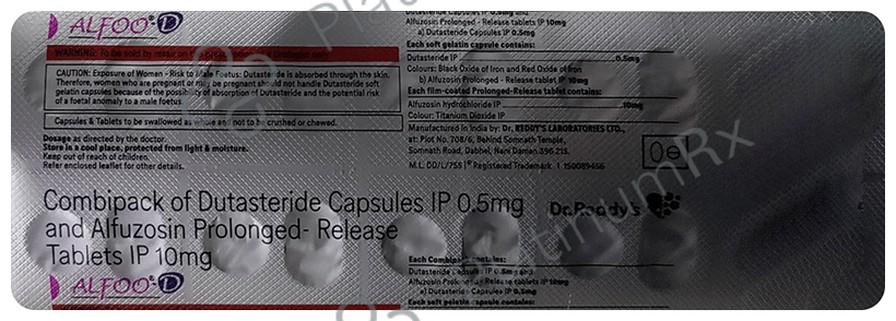 Alfoo D 10/0.5mg Combikit 1s