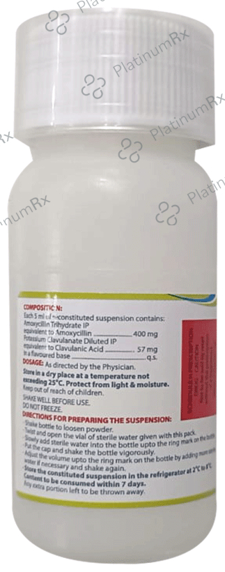 Flemiclav Forte 400/57mg Dry Syrup 30ml