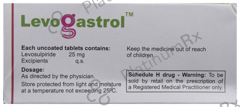 Levogastrol 25mg Tablet 10s